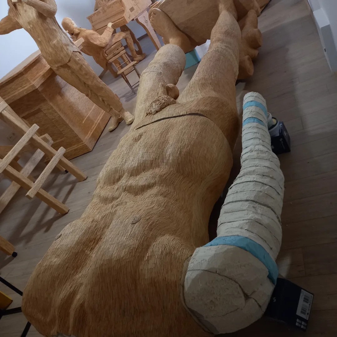 FOTO Već 5 godina radi na skulpturi Michelangela koja ima preko 380 tisuća šibica i još nije dovršena! FOTO Već 5 godina radi na skulpturi Michelangela koja ima preko 380 tisuća šibica i još nije dovršena!