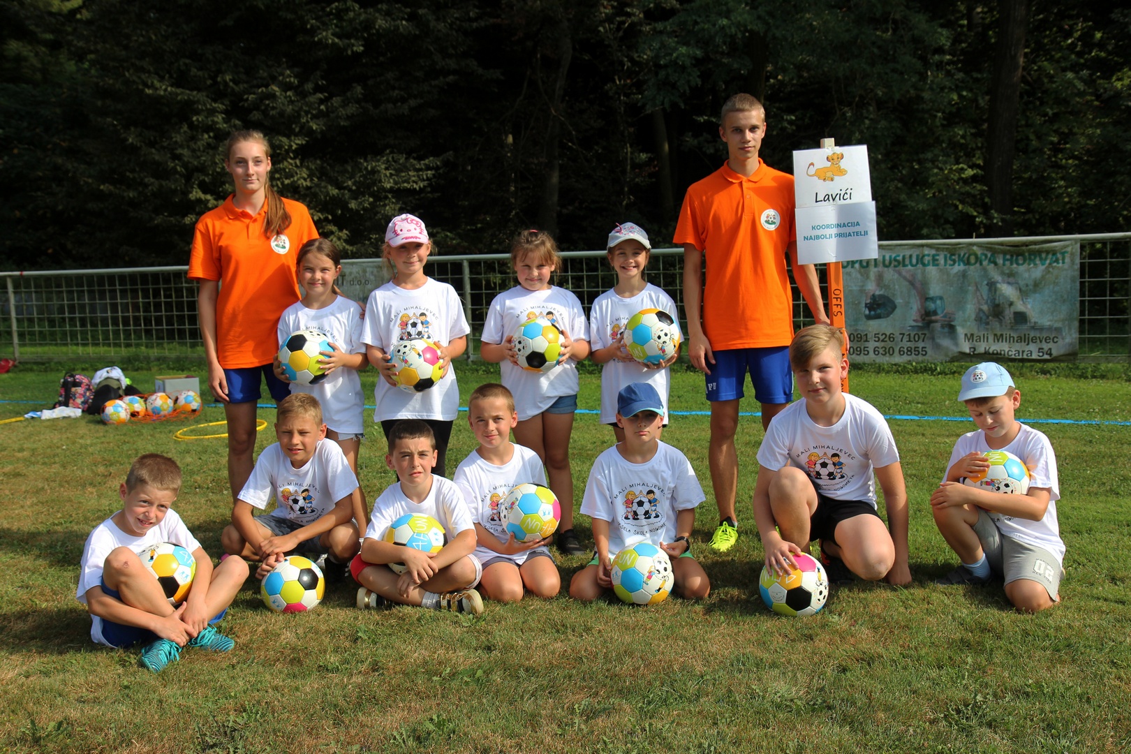 Vesela škola nogometa u Malom Mihaljevcu
