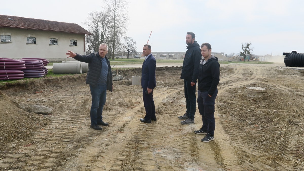 Radovi u Poslovnom parku Međimurje