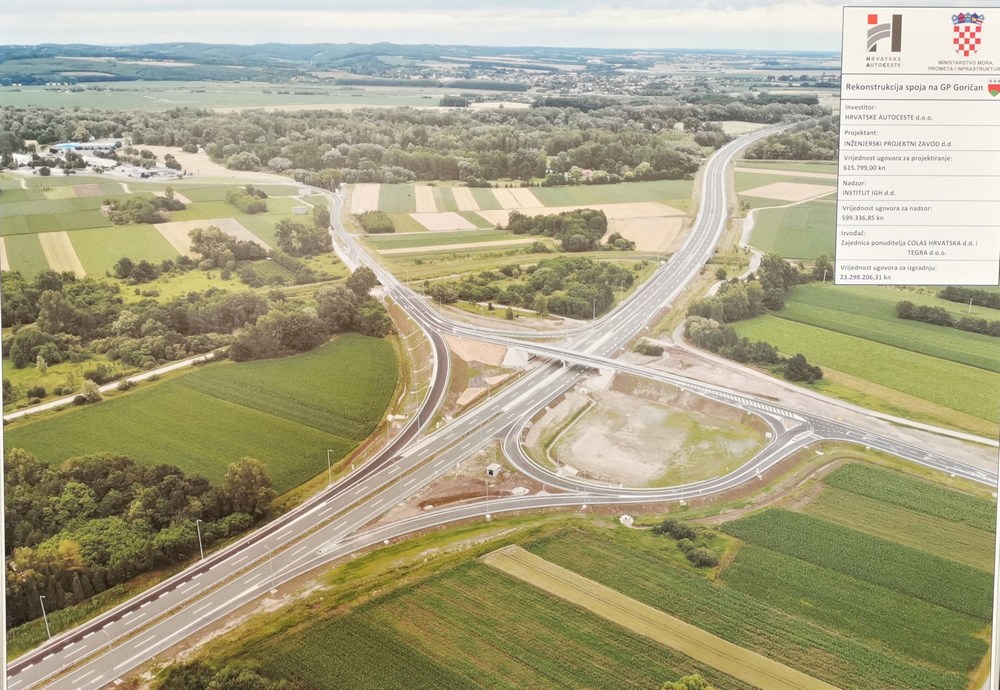 Za promet otvoren rekonstruirani spoj autoceste na granični prijelaz Goričan I