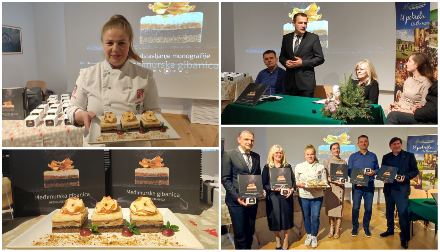 U multimedijalnoj dvorani Riznice Međimurja predstavljena monografija ‘Međimurska gibanica’ U multimedijalnoj dvorani Riznice Međimurja predstavljena monografija ‘Međimurska gibanica’
