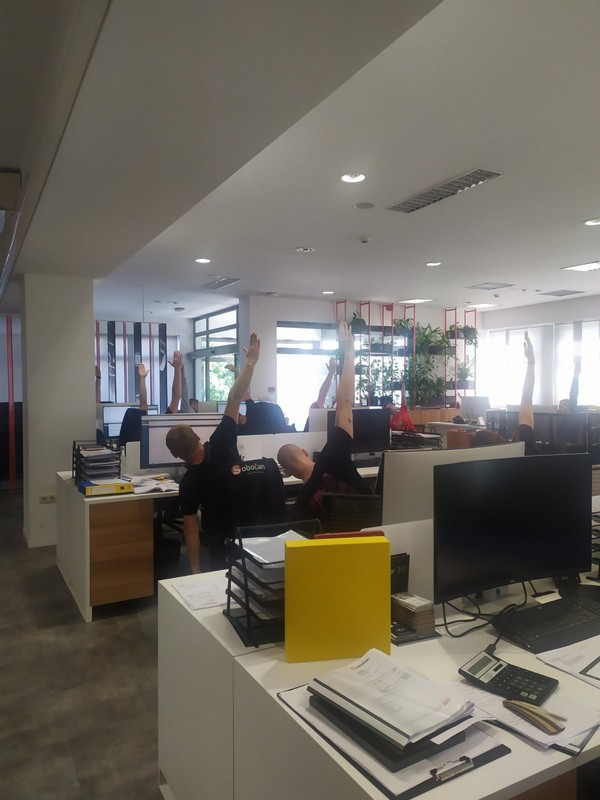 MURSKO SREDIŠĆE Tvrtka SOBOČAN d.o.o. priključila se obilježavanju Europskog tjedna sporta PLES – ritmičko pokretanje tijela održano u sportskoj dvorani