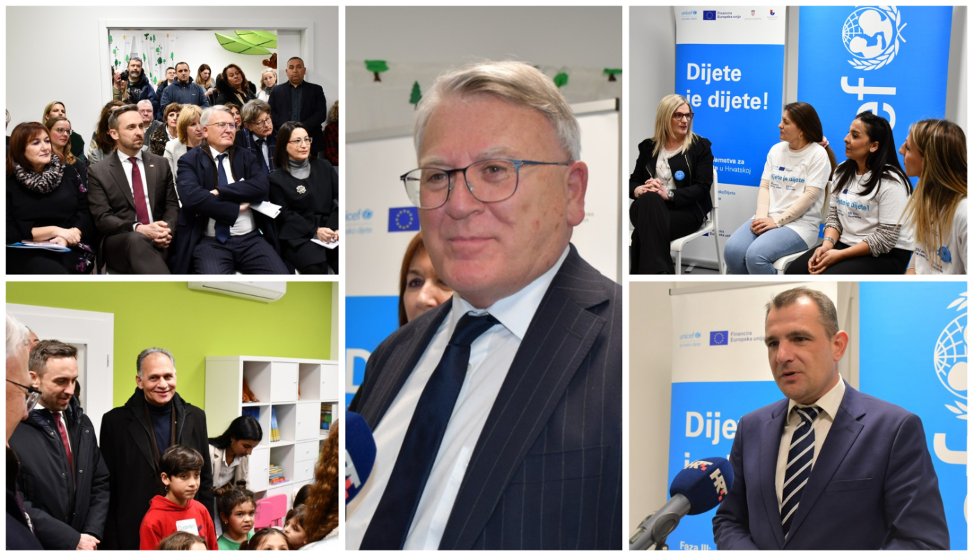 POSJETIO PARAG Povjerenik Europske komisije za rad i socijalna pitanja Nicolas Schmit pohvalio Centar za djecu i obitelj