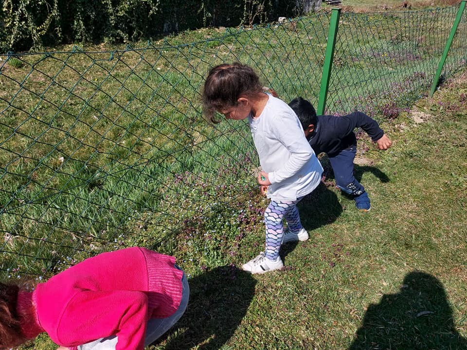 FOTO Područna škola Držimurec – Strelec: U dvorištu ih iznenadio zeko koji im je donio poklončiće za Uskrs FOTO Područna škola Držimurec – Strelec: U dvorištu ih iznenadio zeko koji im je donio poklončiće za Uskrs