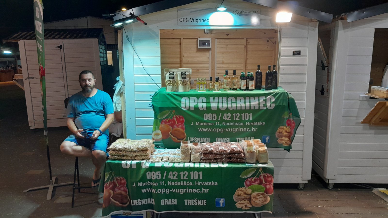 OKUSI MEĐIMURJA U CENTRU BIOGRADA Promocija međimurskih OPG-ova u Biogradu na Moru