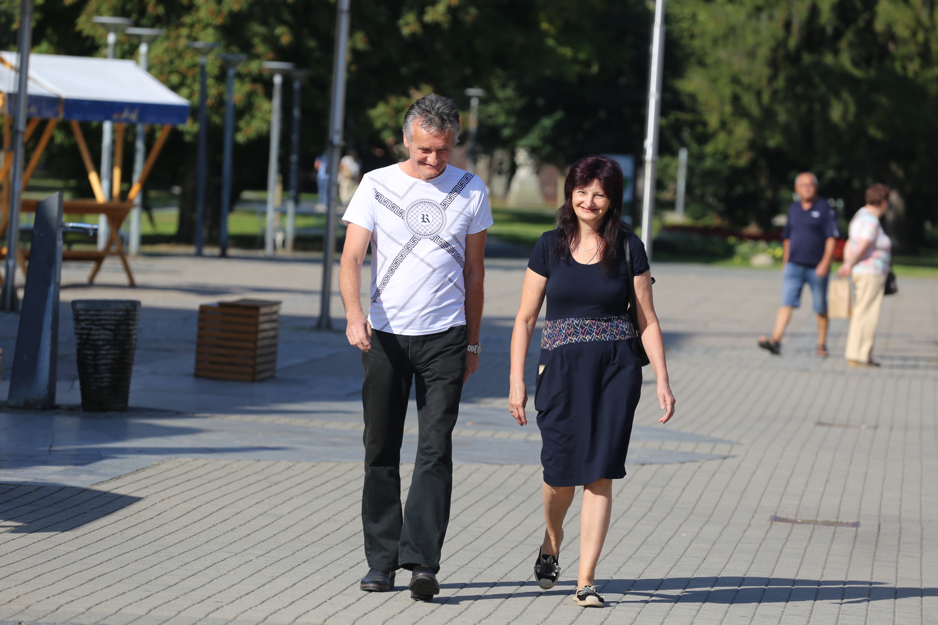 KLIKOM PO ČAKOVCU Ugodna i topla ljetna subota izmamila šetače na ulice