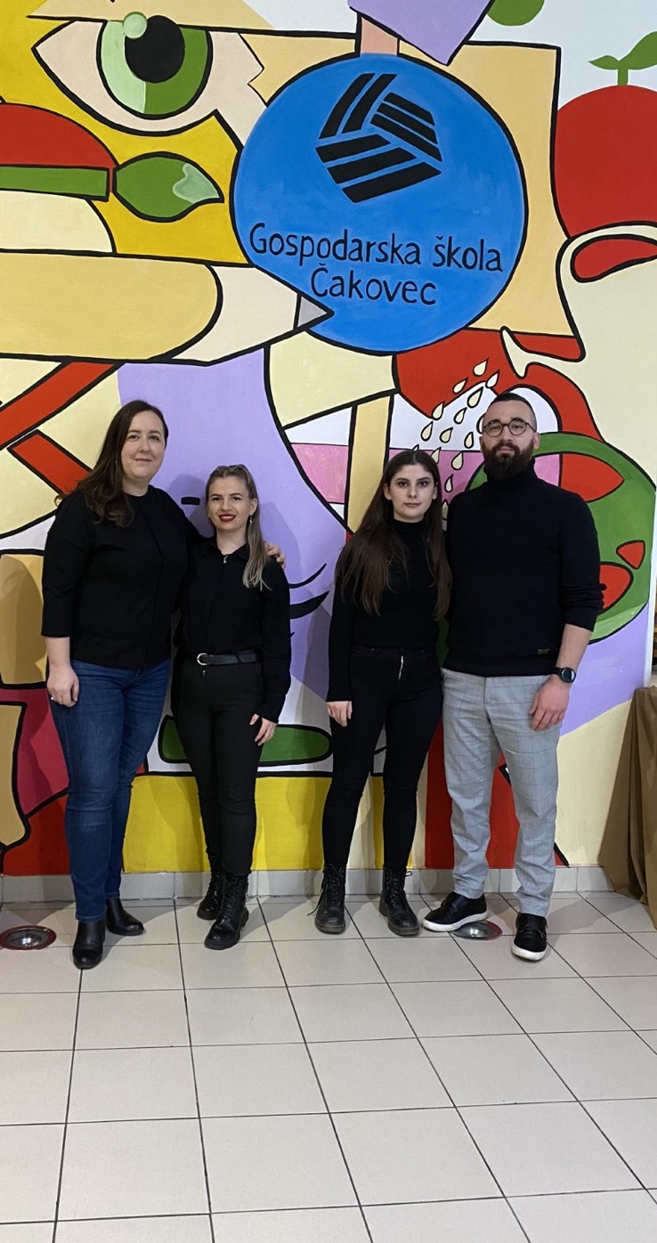 GOSPODARSKA ŠKOLA ČAKOVEC Učenice Diana Rudi i Blearta Thaqi boravile su u Čakovcu
