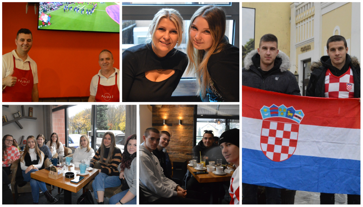 Atmosfera u čakovečkim kafićima za vrijeme utakmice