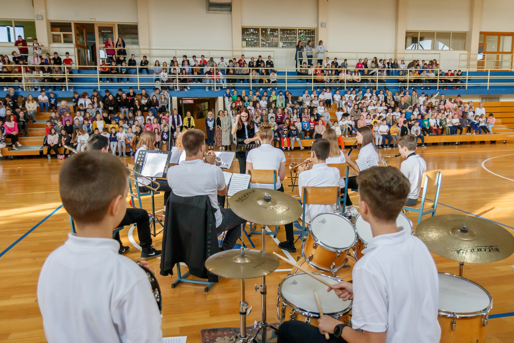 Puhački orkestar u OŠ Prelog