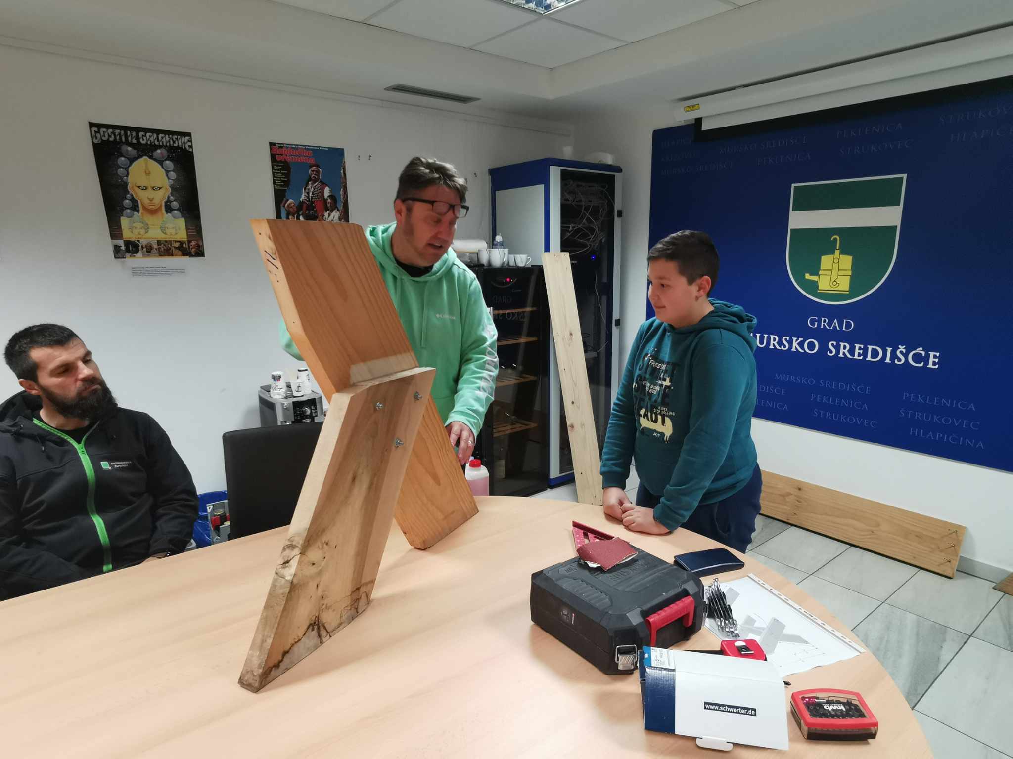 Radionica sklapanja Leopoldove klupe