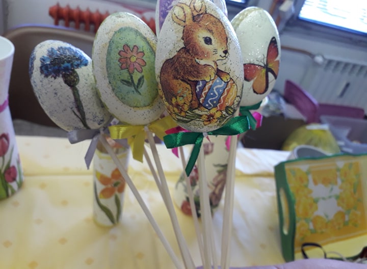 ŽUPANIJSKA LIGA PROTIV RAKA ČAKOVEC Virtualna izložba uskrsnih rukotvorina