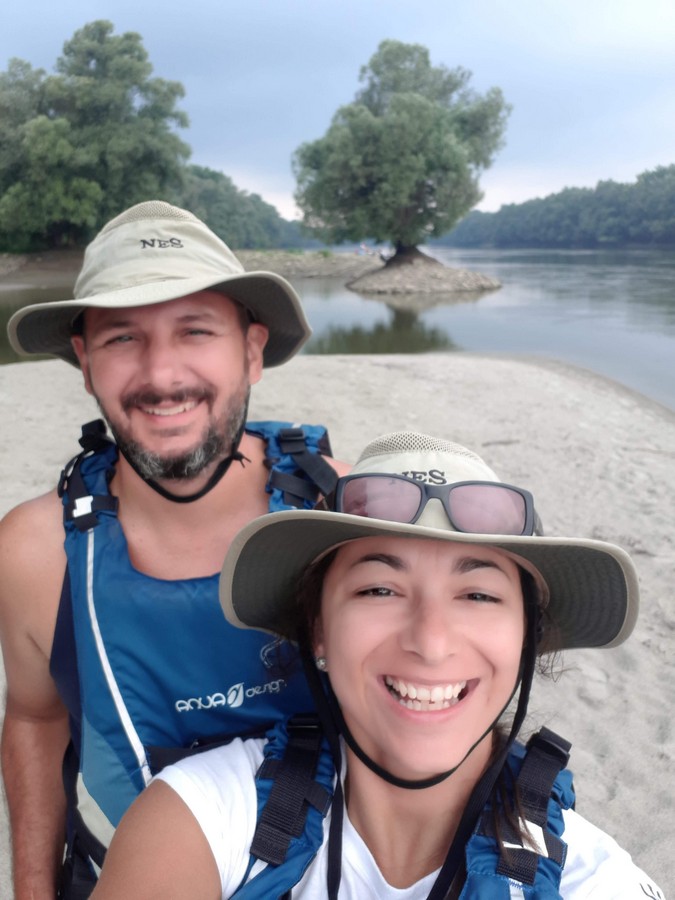 Petra i Goran veslali 246 kilometara, od Donje Dubrave do Aljmaša