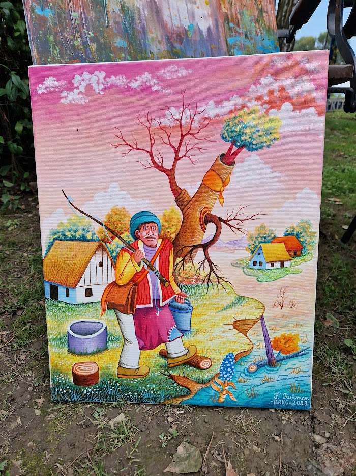 INTIMNO OKRUŽENJE Likovna kolonija LUDM Prelog održana je na prekrasnoj Marini