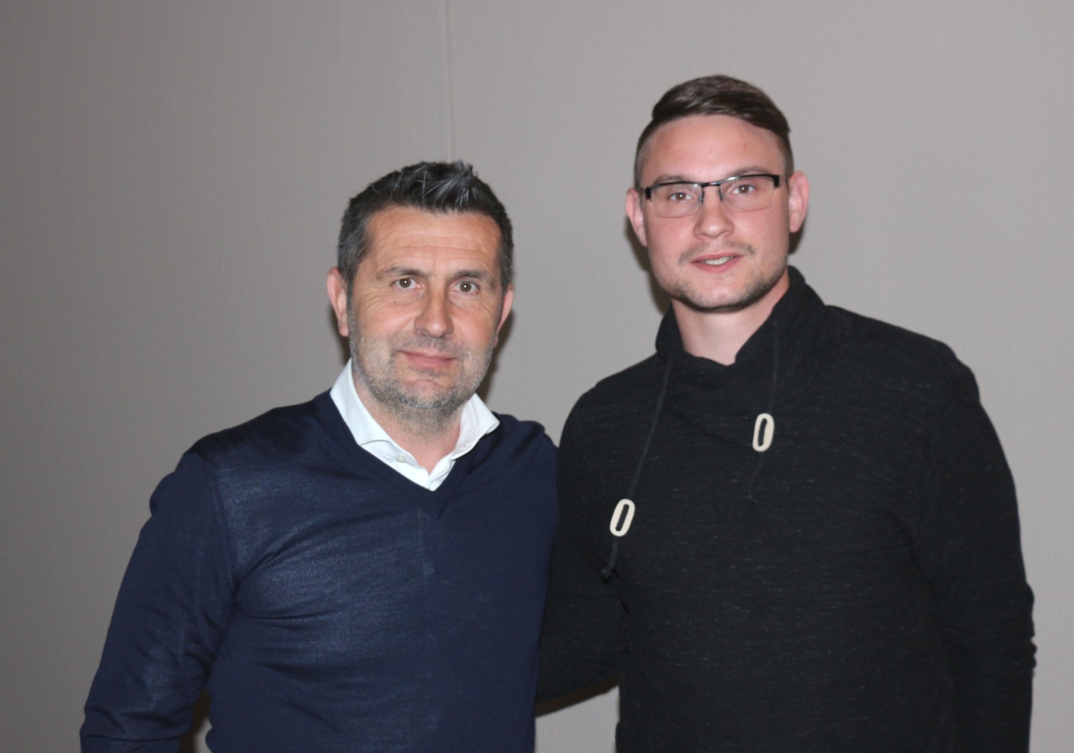 Nenad Bjelica rado je pozirao s međimurskim trenerima