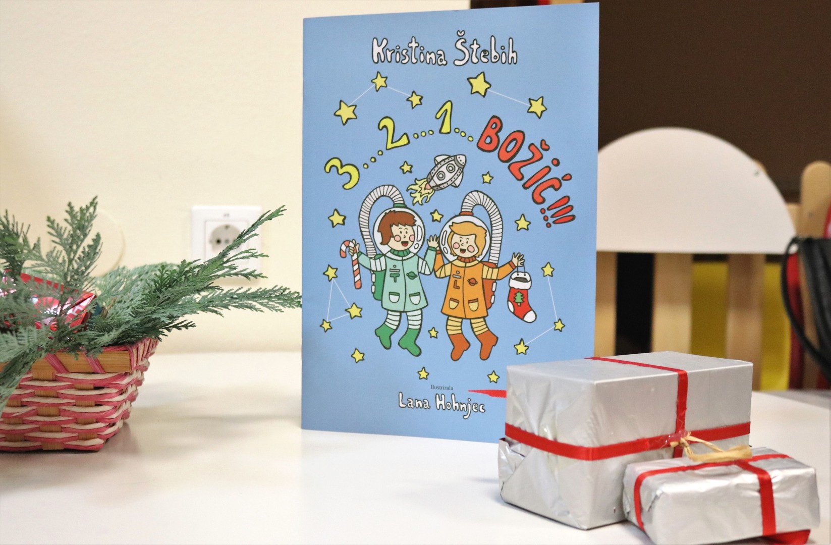 U Čakovcu predstavljena slikovnica ‘3… 2… 1… Božić!!!’ autorice Kristine Štebih