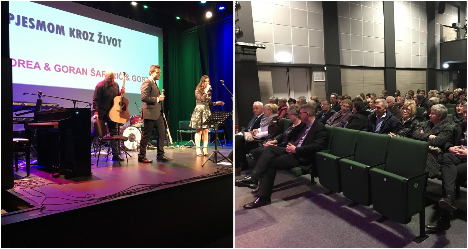 Andrea i Goran Šafarić u Murskom Središću održali prvi samostalni koncert