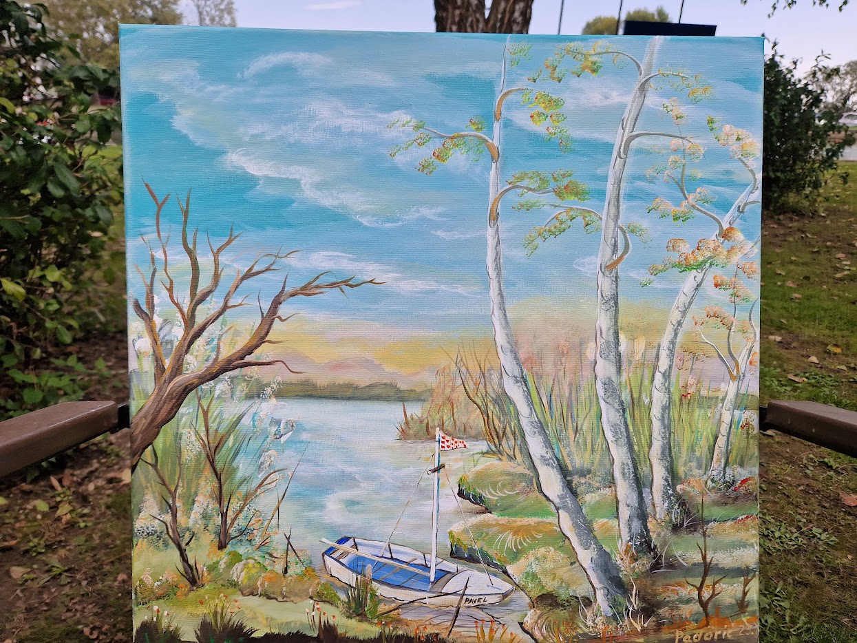 INTIMNO OKRUŽENJE Likovna kolonija LUDM Prelog održana je na prekrasnoj Marini