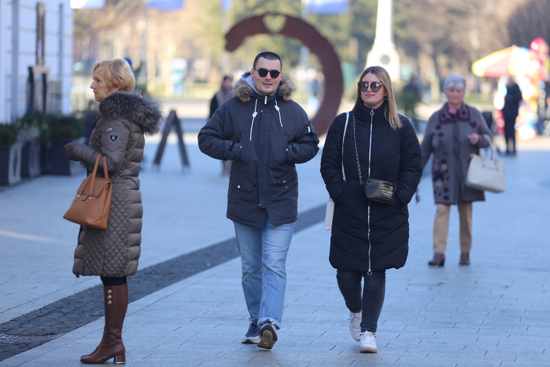 KLIKOM PO ČAKOVCU Zadnji vikend u siječnju i ugodno vrijeme izmamili mještane u šetnju