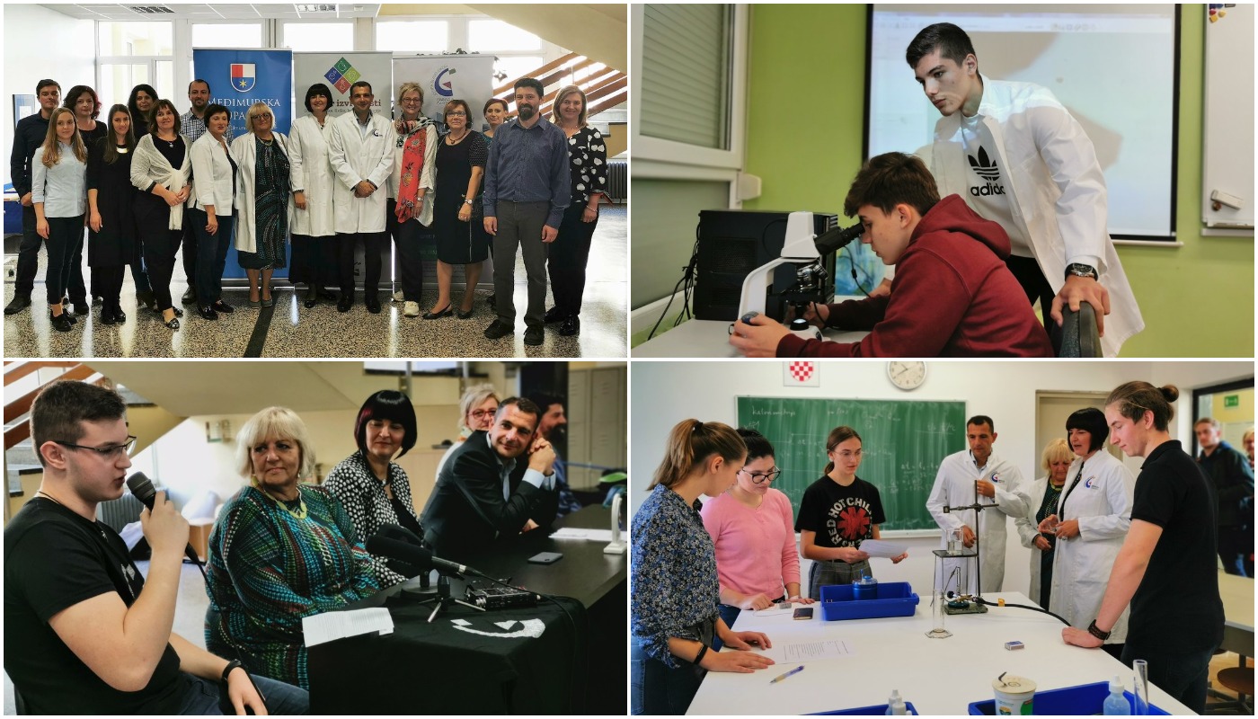 Međimurje ima jedinstven Centar izvrsnosti iz matematike, kemije, fizike i biologije u Hrvatskoj