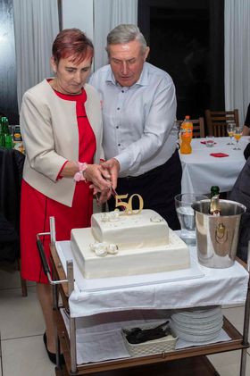 LIJEPA OBLJETNICA Terezija i Franjo Pozderec iz Donjeg Hrašćana proslavili 50 godina braka