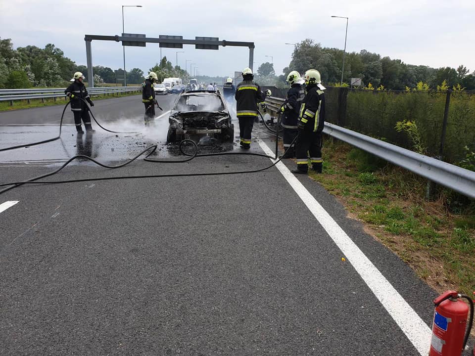 Požar auta DVD Goričan