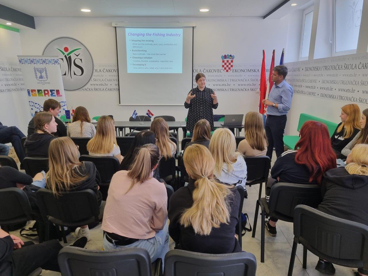Predavanje u ETŠ Čakovec