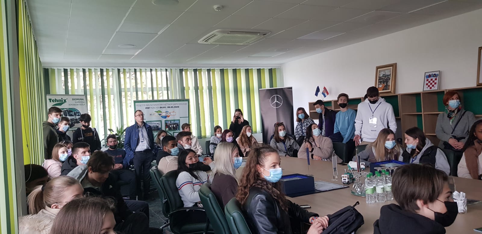 Učenicima ETŠ Čakovec u goste stigli učenici iz Francuske