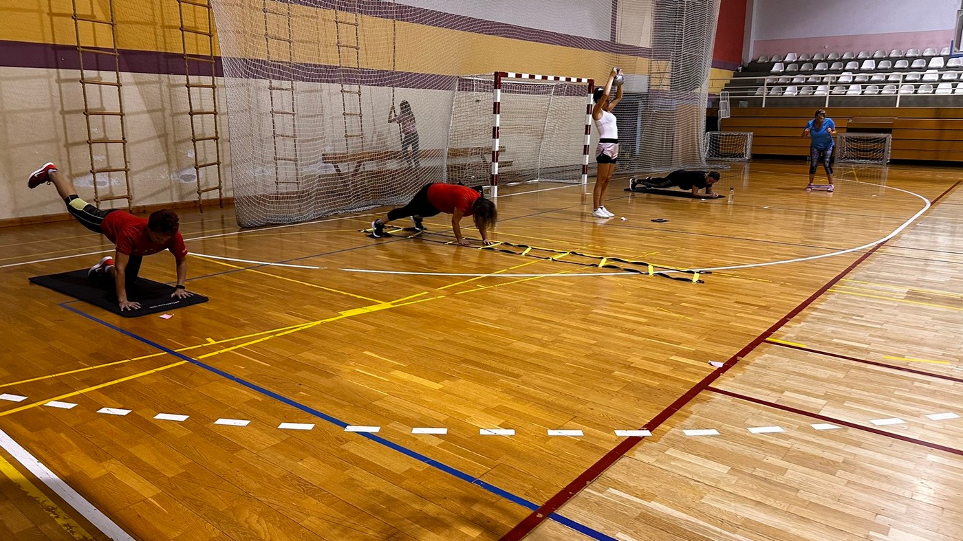 SPORT I DRUŽENJE Mališani iz vrtića ‘Maslačak’ uključili su se u obilježavanje Europskog tjedna sporta