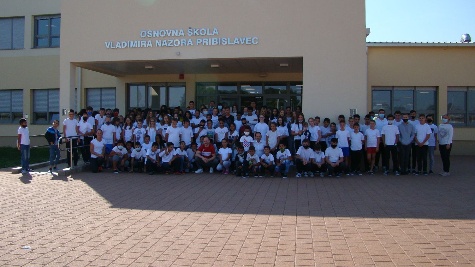 Filip Ude povodom Hrvatskog olimpijskog dana posjetio OŠ Vladimira Nazora Pribislavec