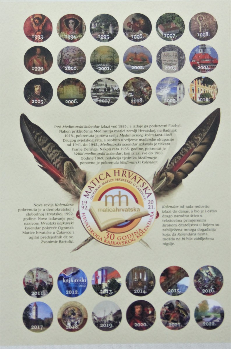 NA ČAK 400 STRANICA Predstavljen Hrvatski kajkavski kolendar 2021.
