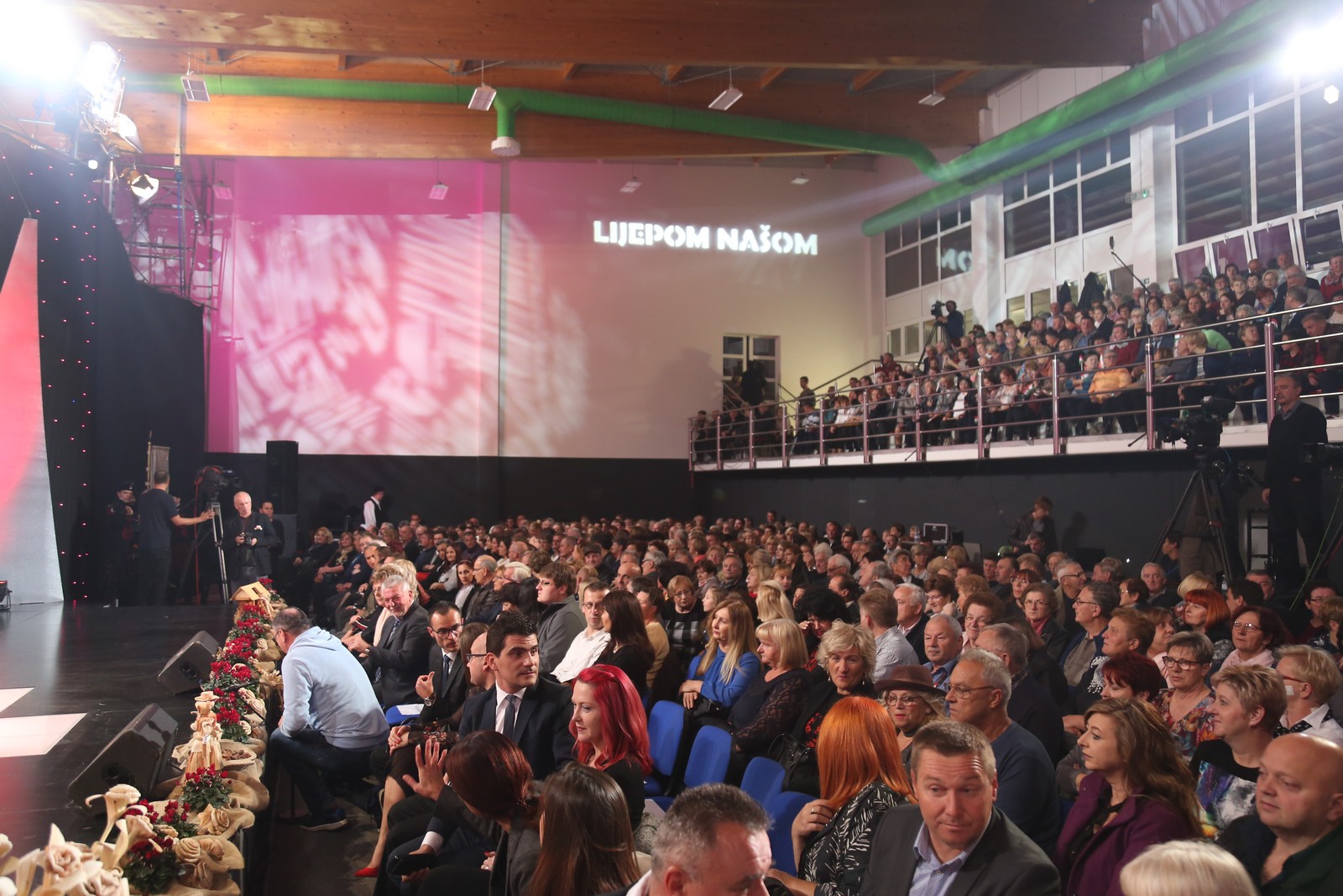 Snimanje emisije Lijepom našom u Orehovici