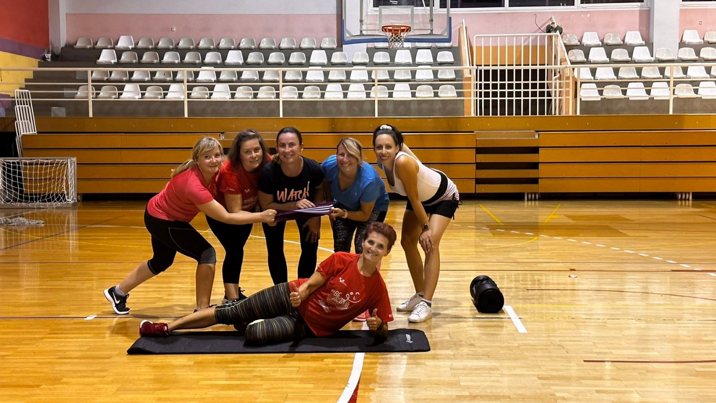 SPORT I DRUŽENJE Mališani iz vrtića ‘Maslačak’ uključili su se u obilježavanje Europskog tjedna sporta