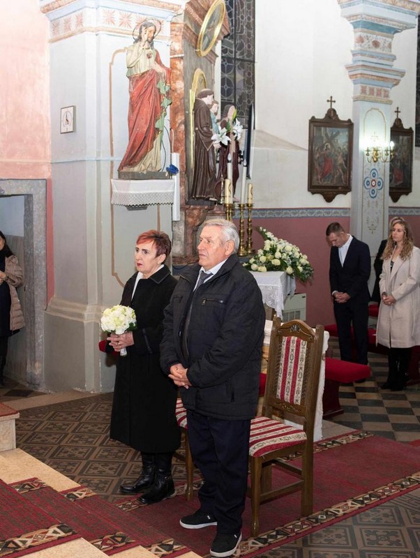 LIJEPA OBLJETNICA Terezija i Franjo Pozderec iz Donjeg Hrašćana proslavili 50 godina braka
