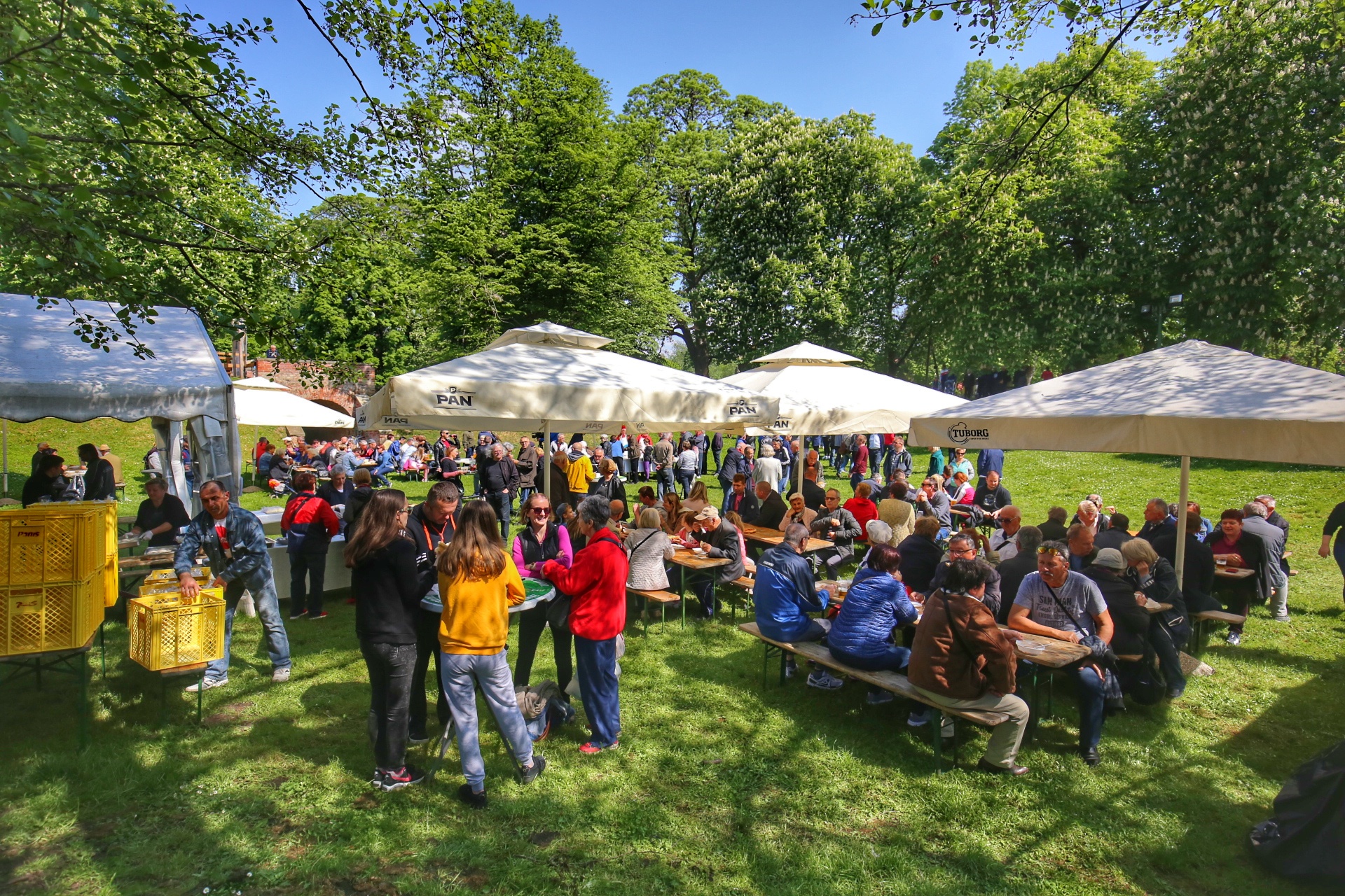 SDP organizirao proslavu Praznika rada  u jezeru Starog grada u Čakovcu