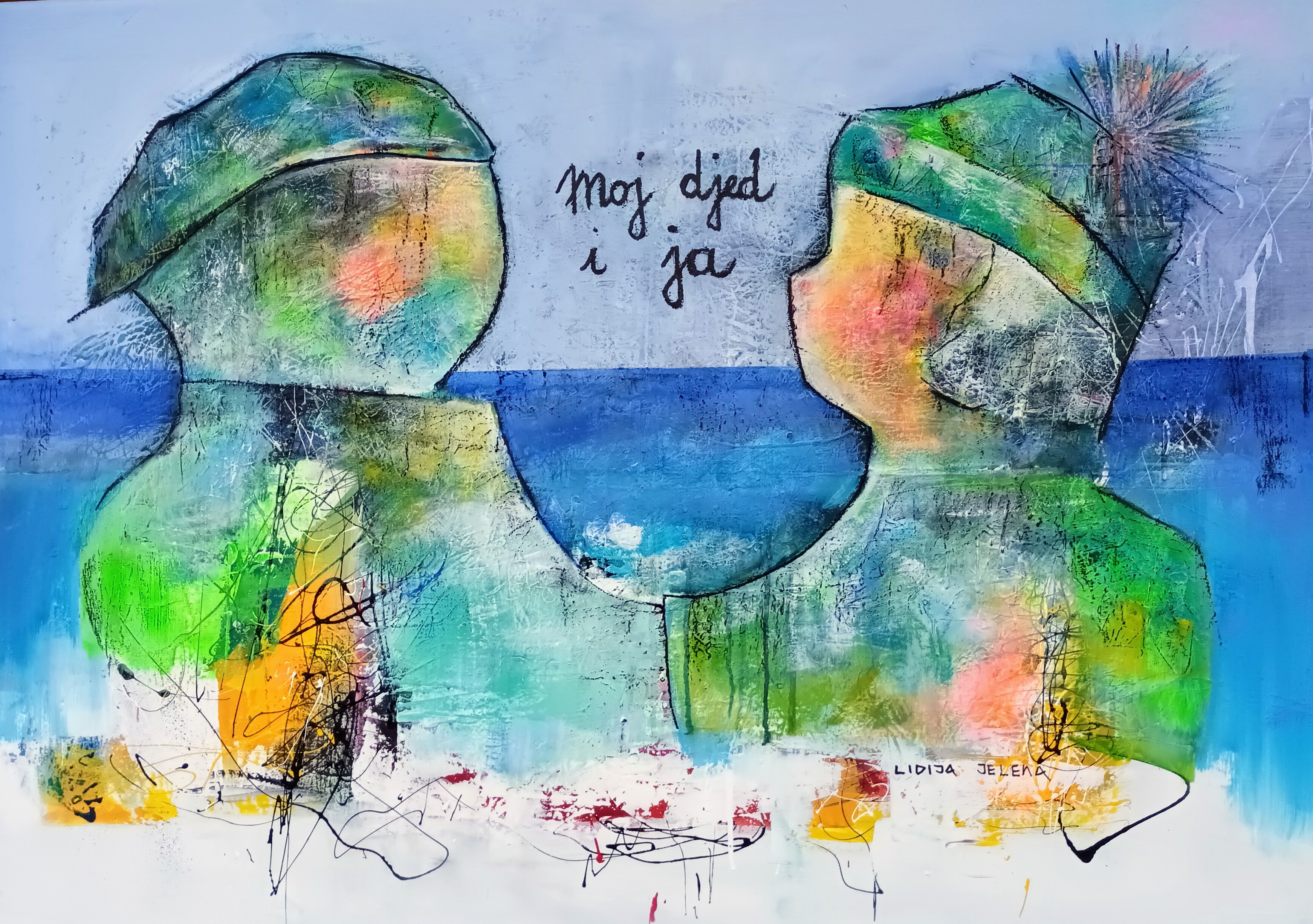 Jednodnevna izložba slika na otvorenom slikarice Lidije Jelene Jurčec iz Čehovca