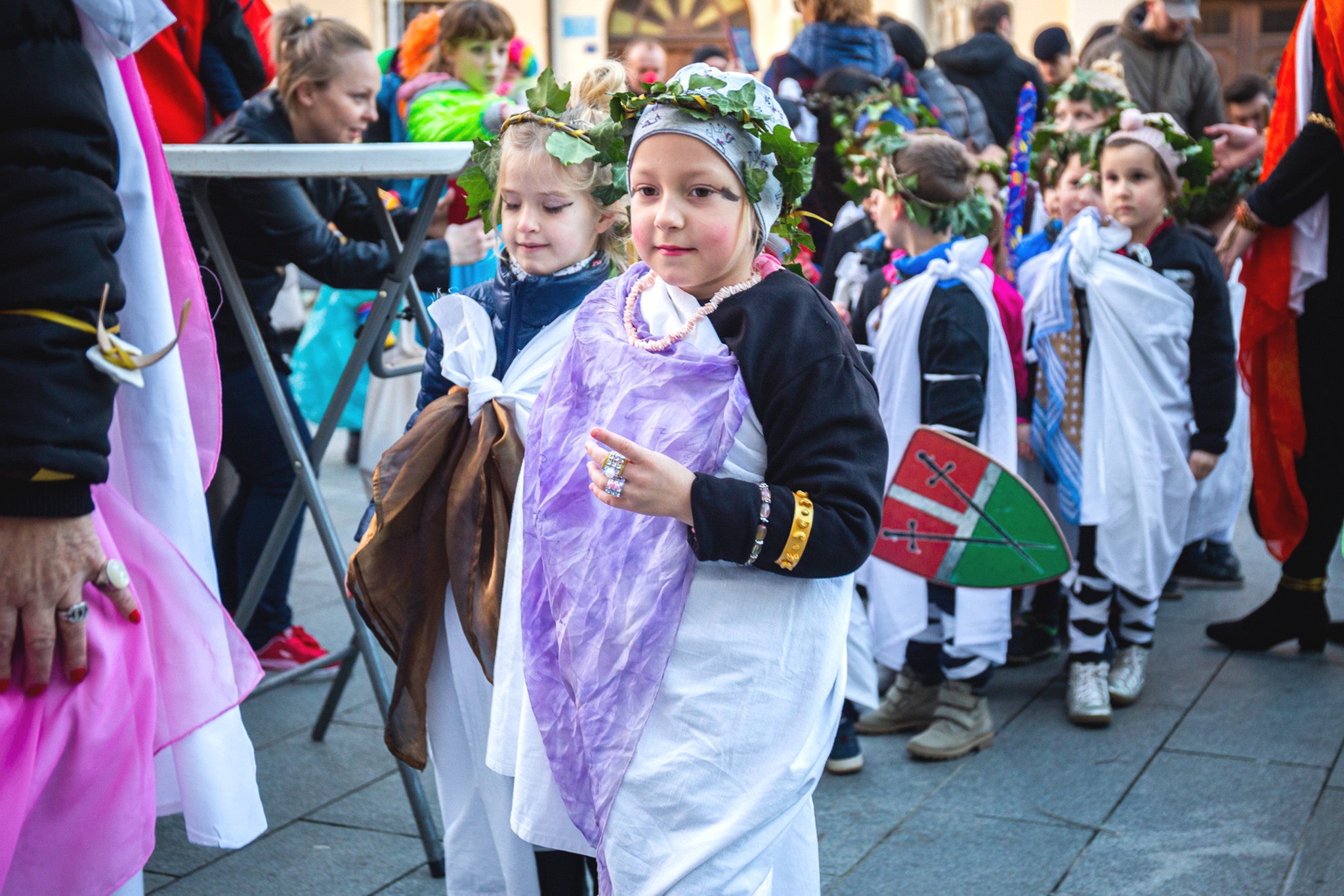 Maskirani mališani Dječjeg vrtića Cipelica mamili poglede u centru Čakovca