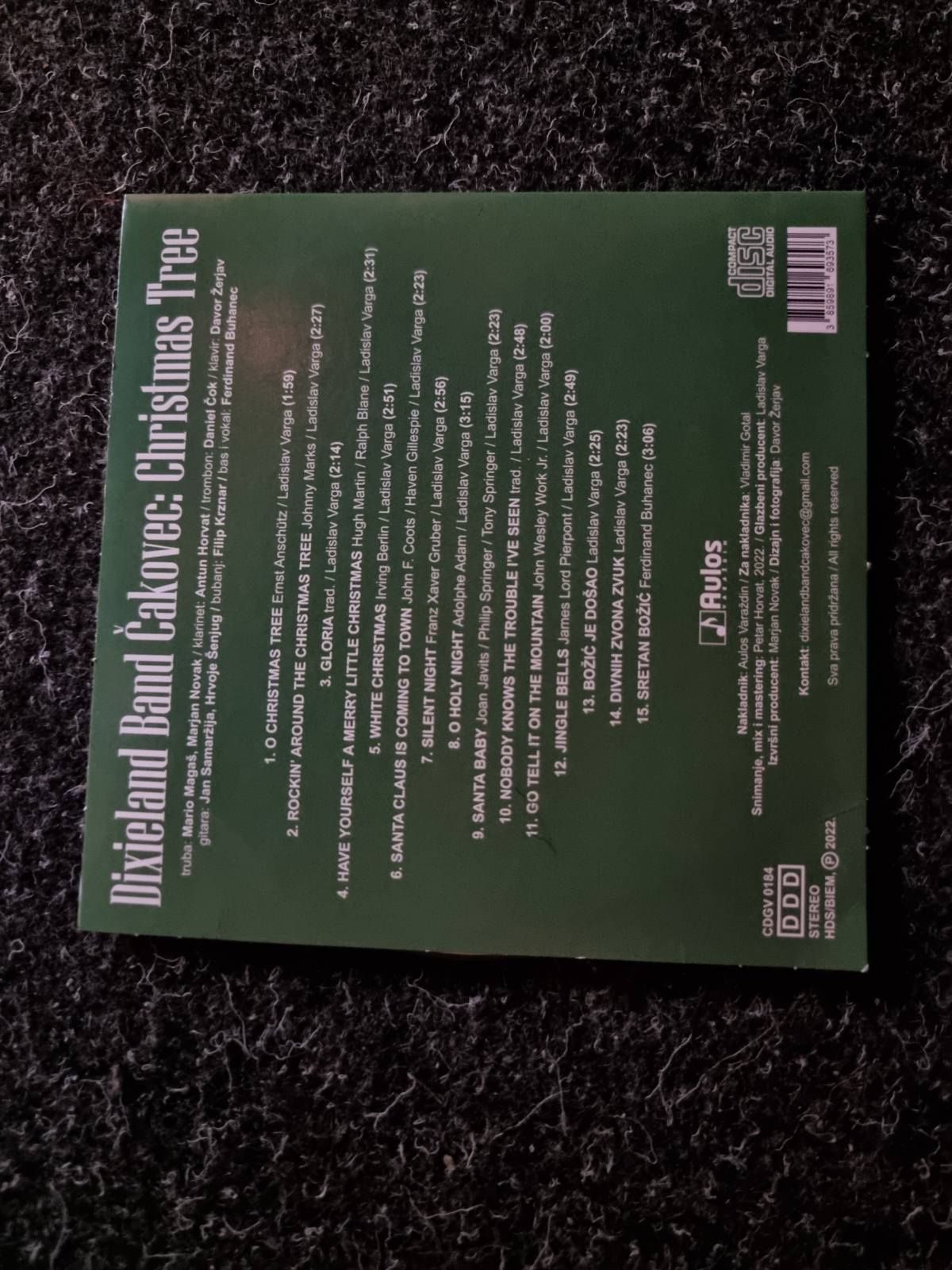 Dixieland band Čakovec u CZK-u Čakovec ispromovirao CD ‘Christmas Tree’