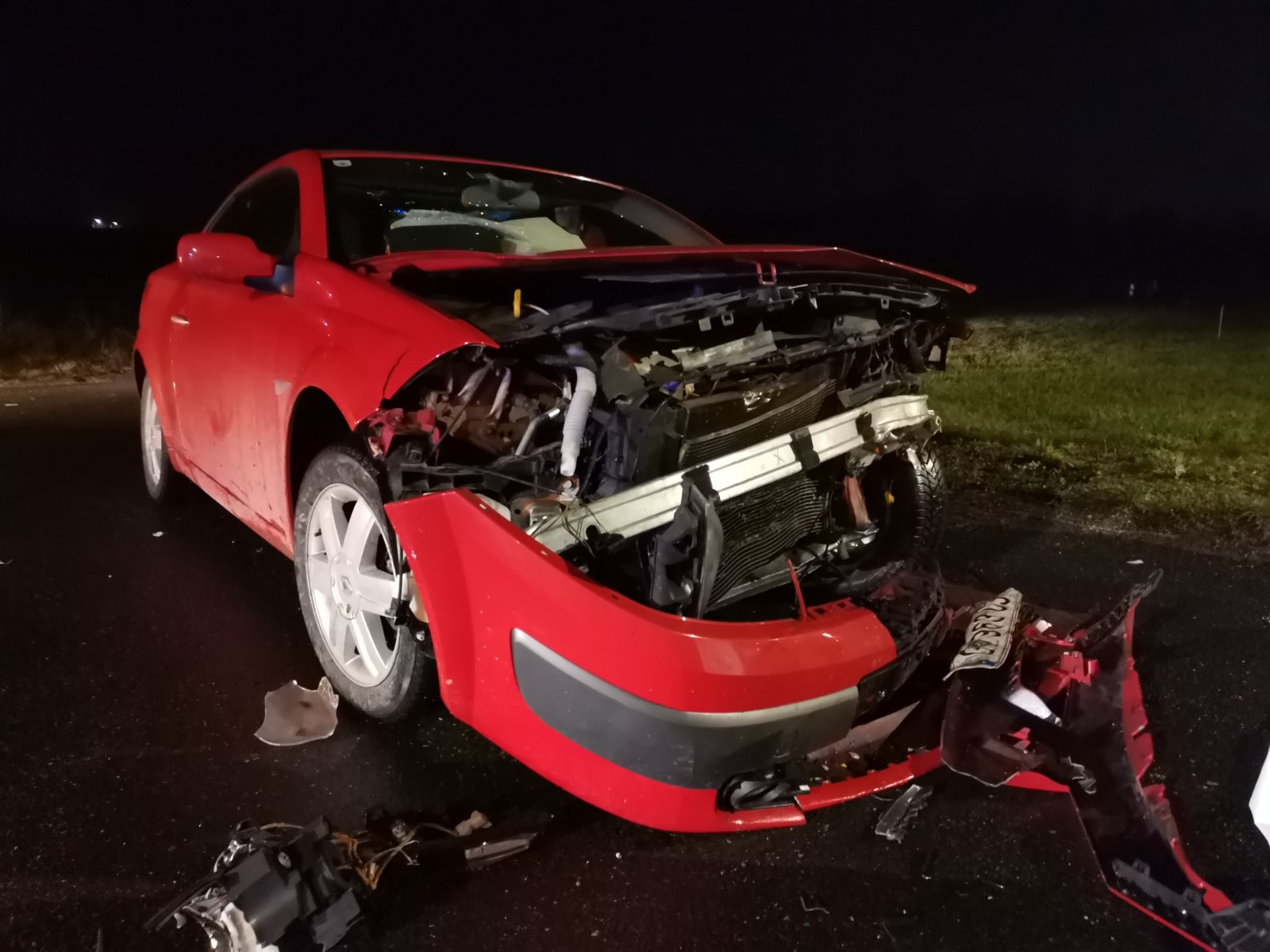 Nesreća u Gornjem Kuršancu: Sudar dva automobila, tri osobe u bolnici