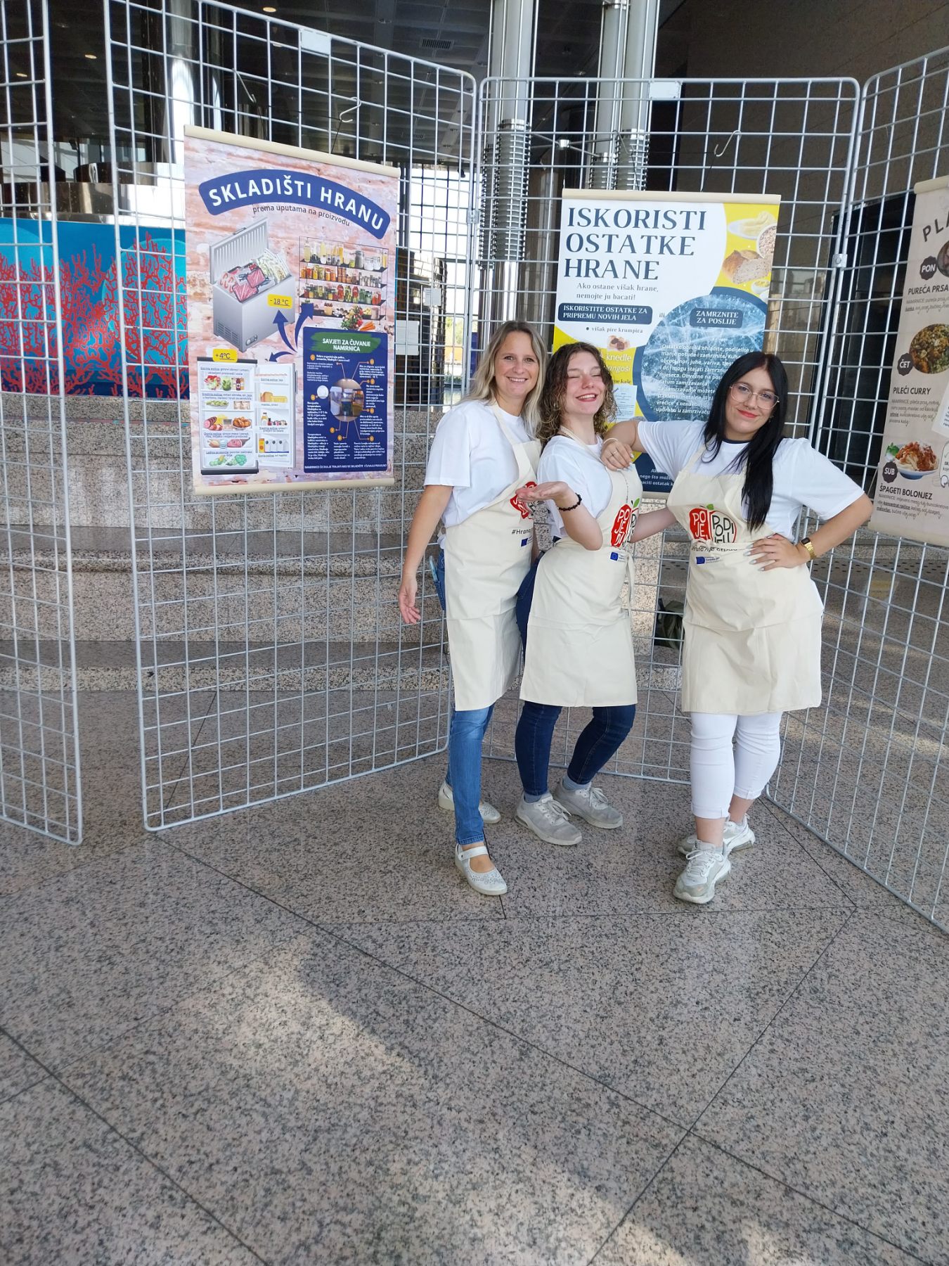 FOTO ETŠ osvojila najviše bodova u jednoj od sedam sekcija na izložbi ‘Otpad od hrane u kućanstvu’