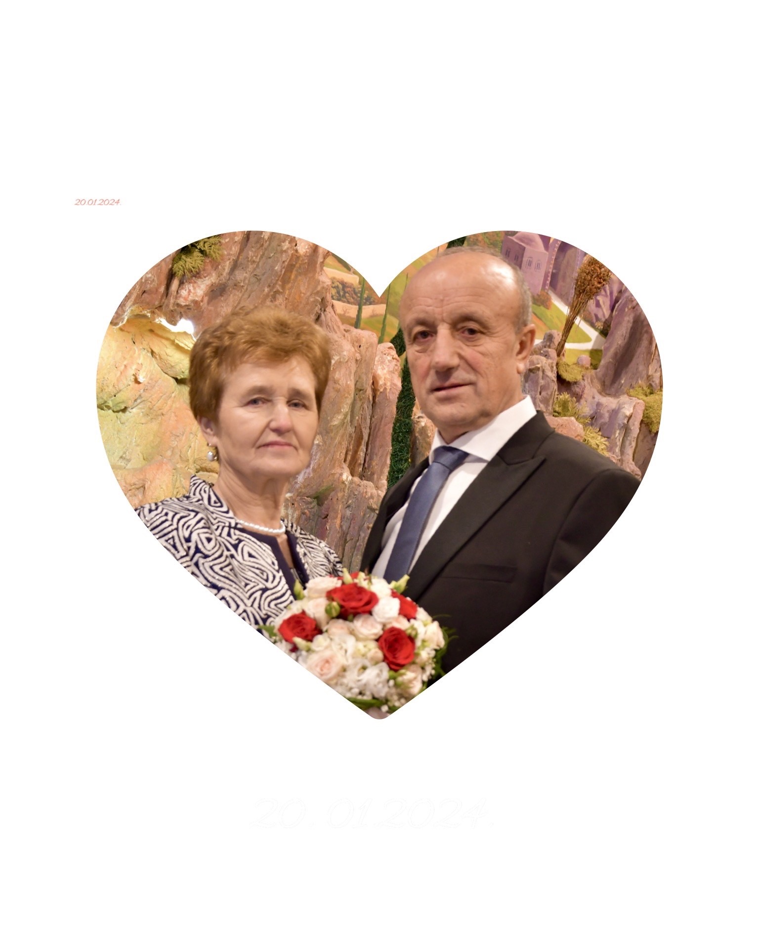 Olga i Antun Kovač iz Domašinca proslavili 50 godina braka