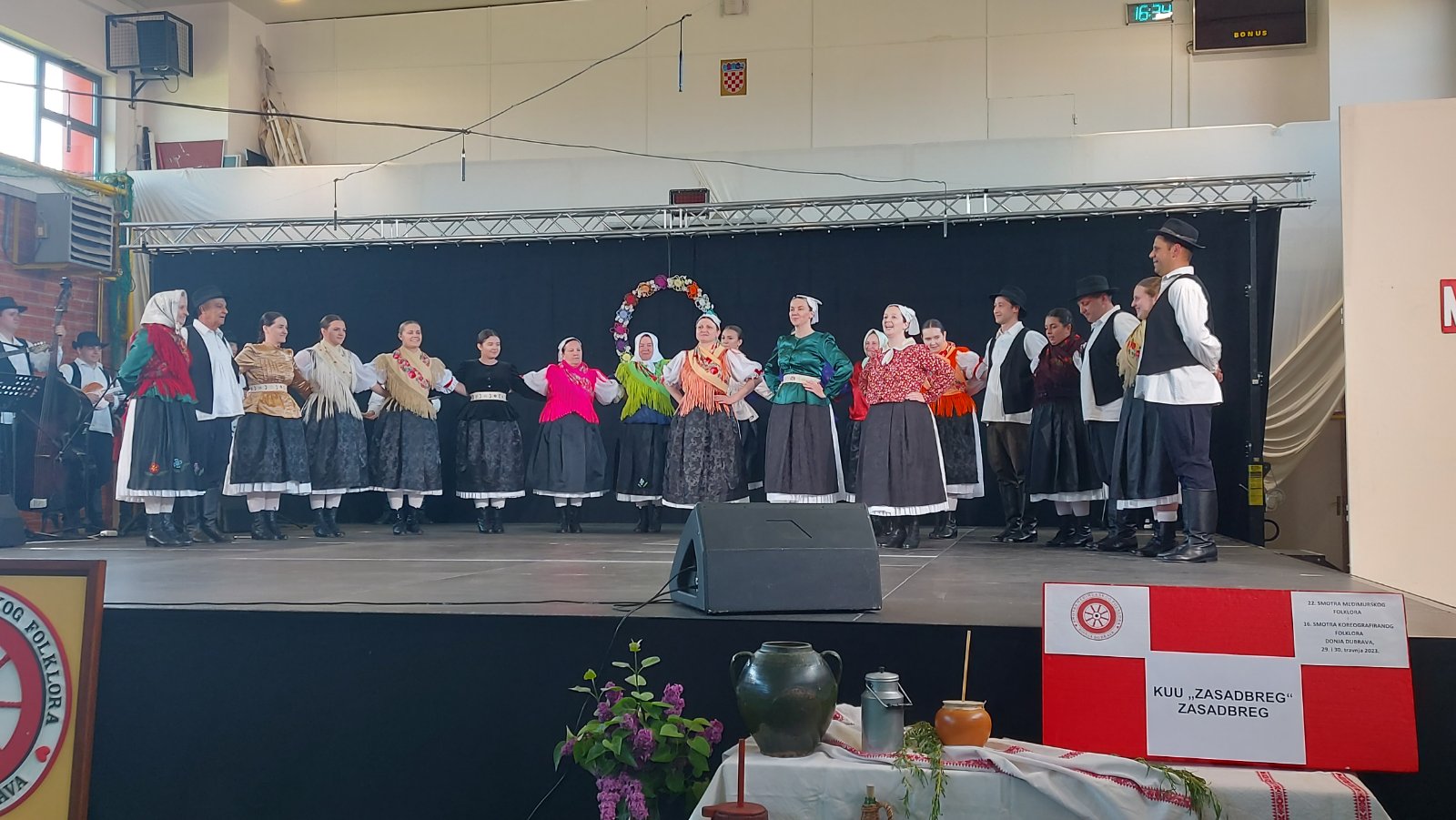 DRUGI DAN U DONJOJ DUBRAVI Smotra međimurskog i koreografiranog folklora