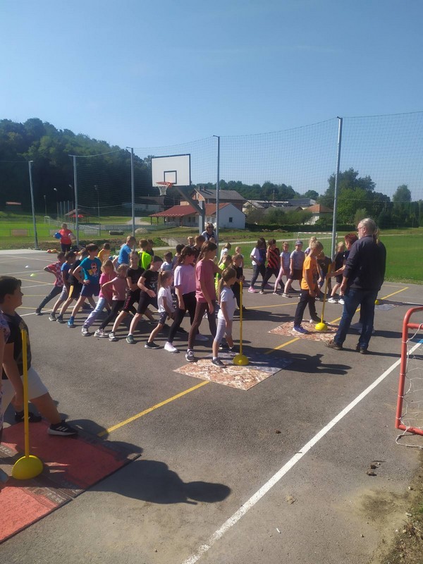 SPORT I DRUŽENJE Mališani iz vrtića ‘Maslačak’ uključili su se u obilježavanje Europskog tjedna sporta