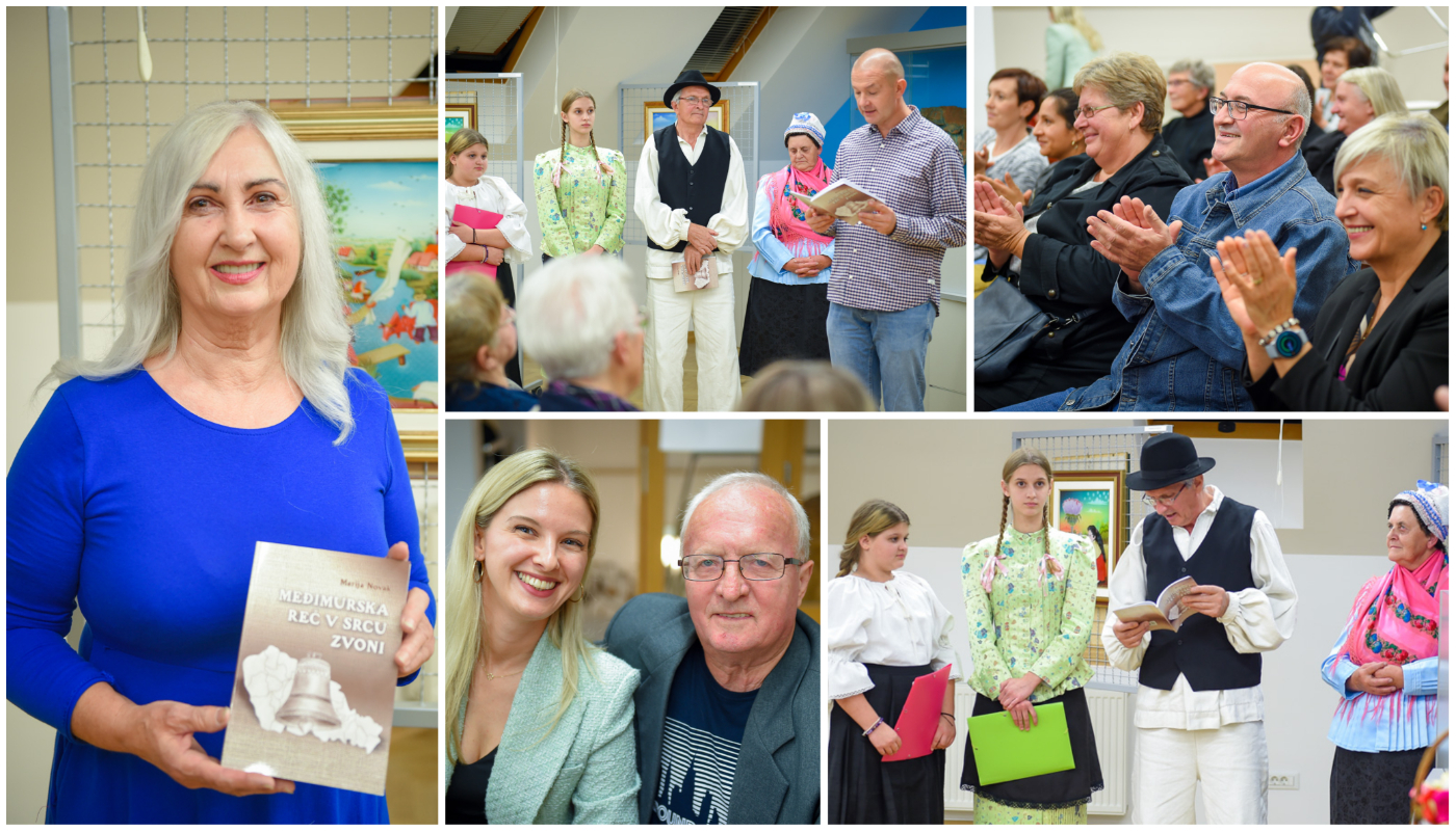 Predstavljena zbirka pjesama Marije Novak ‘Međimurska reč v srcu zvoni’