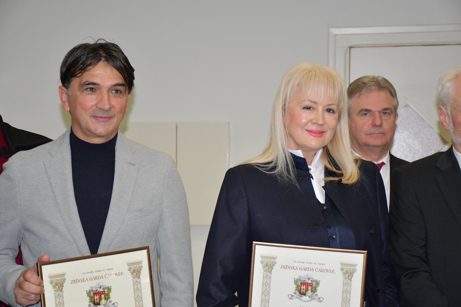 Zlatko Dalić postao počasni član Zrinske garde Čakovec