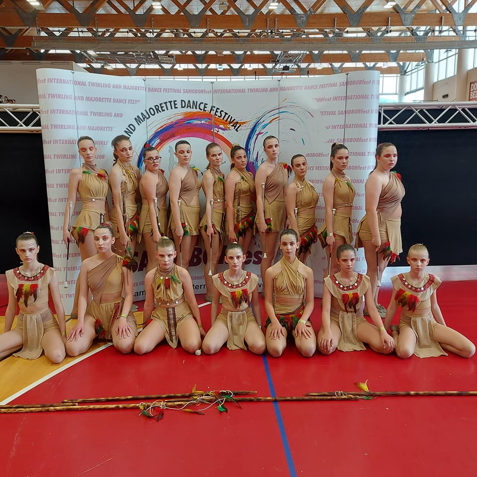 GORIČAN Mažoretkinje na Samoborfestu osvojile 3 zlata, srebro i pehar za najbolju koreografiju