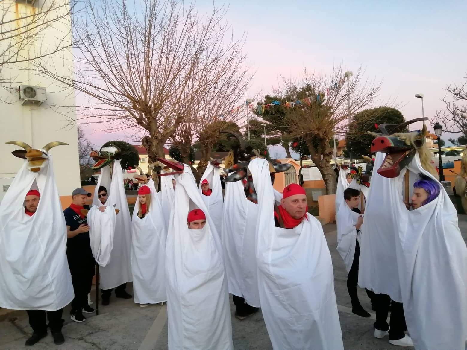 FOTO KUU Čaplja Podturen osvojila treće mjesto na međunarodnom karnevalu na otoku Viru
