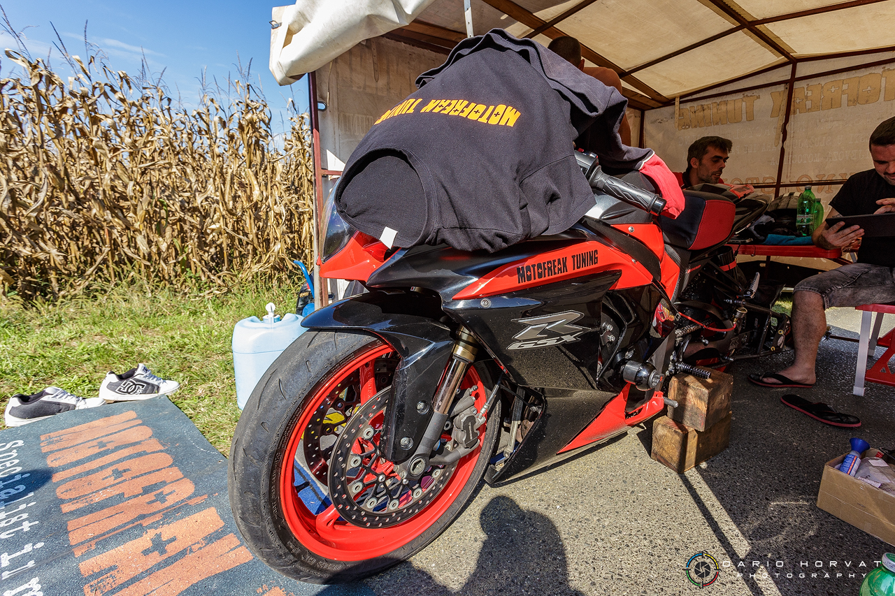 Utrka ubrzanja s motociklima u Goričanu