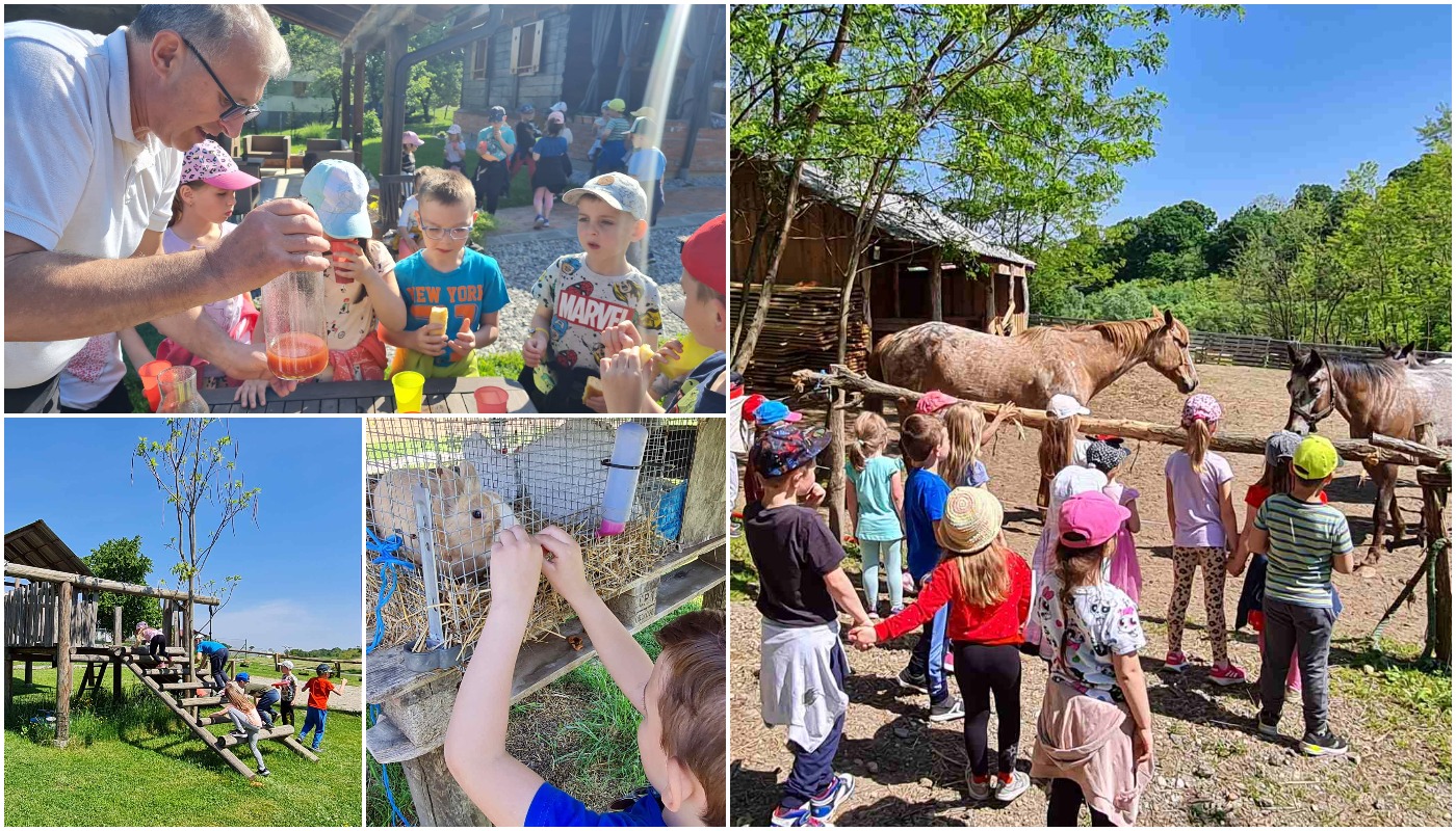 Mališani uživali na izletu: ‘Pčelice’ u letu po gornjem Međimurju
