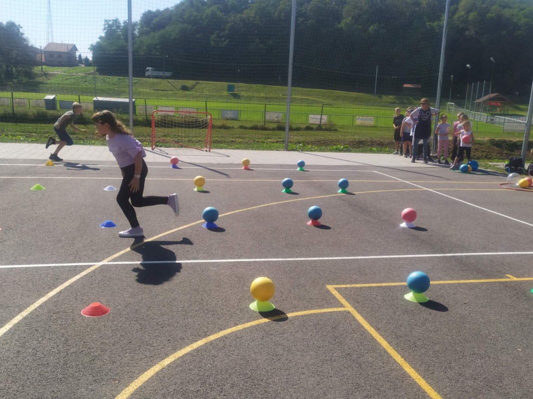 SPORT I DRUŽENJE Mališani iz vrtića ‘Maslačak’ uključili su se u obilježavanje Europskog tjedna sporta