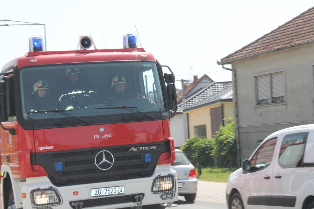 Vatrogasna vježba u Čakovcu